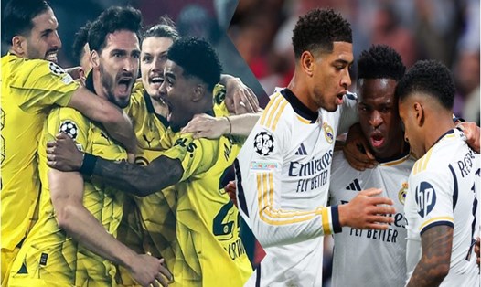 Dortmund và Real Madrid đều xứng đáng vào đến chung kết Champions League 2023-2024. Ảnh: UEFA