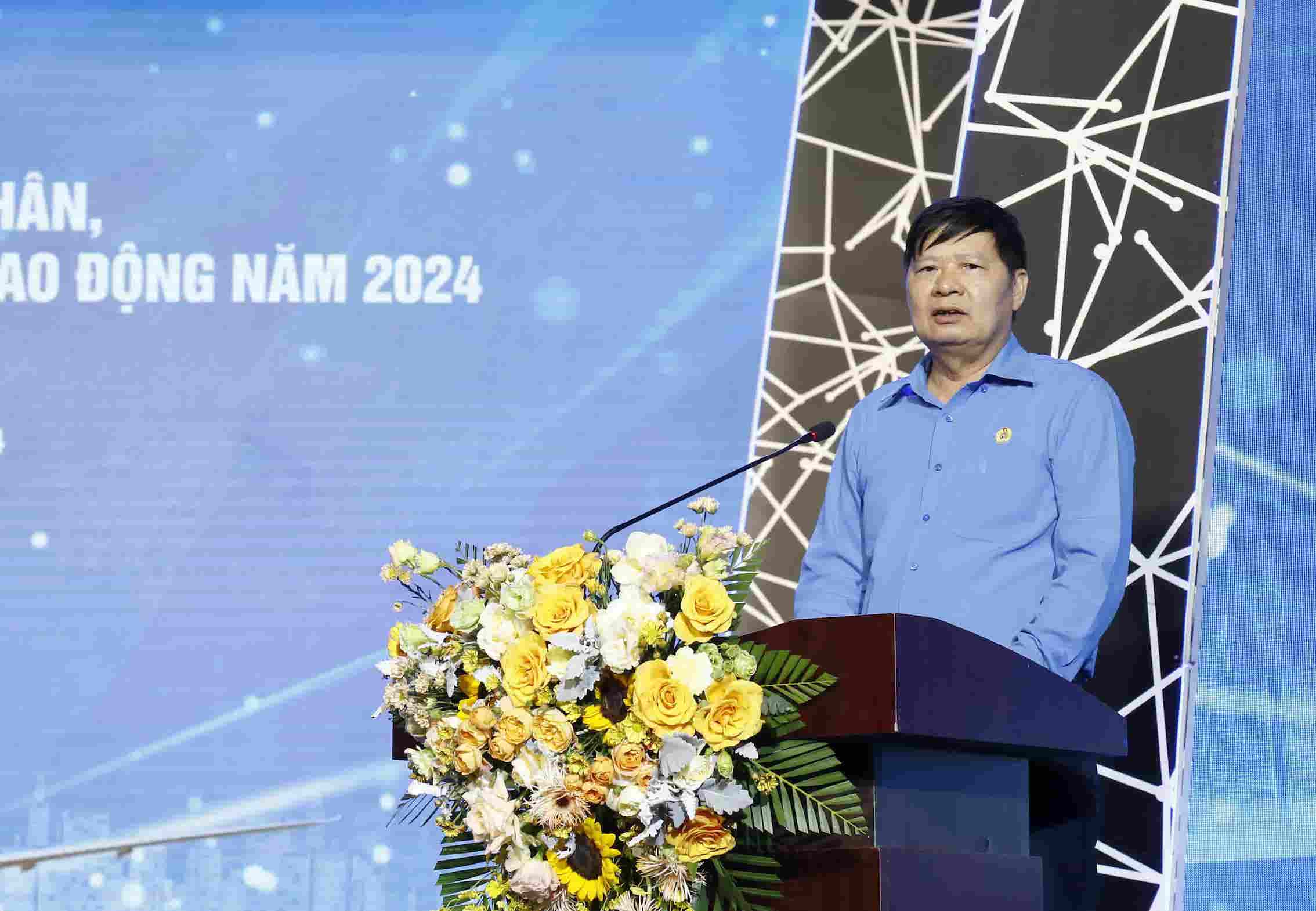 Ông Phan Văn Anh phát biểu tại chương trình. Ảnh: Quang Minh.