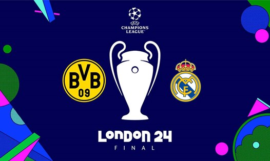 Dortmund đối đầu Real Madrid trong trận chung kết Champions League.  Ảnh: UEFA 