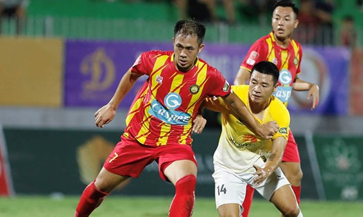 Thanh Hóa chạm trán Bình Định tại vòng 16 V.League. Ảnh: Thanh Vũ