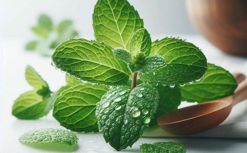 Lợi ích của lá bạc hà giúp giảm sẹo mụn. Ảnh: Ai - Thiện Nhân