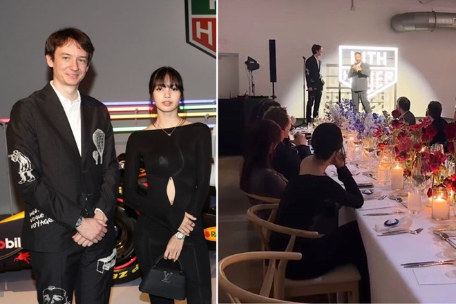 Lisa (Blackpink) publicly attended the event with her boyfriend
