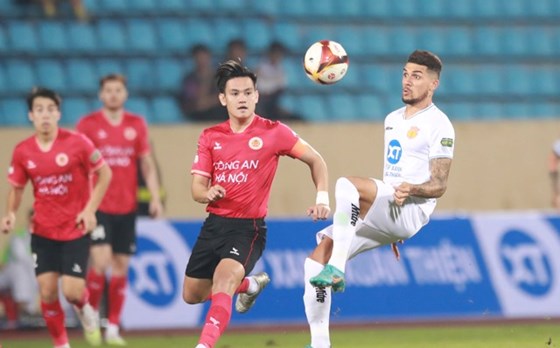 Trực tiếp Công an Hà Nội và Nam Định, vòng 16 V.League 2023-2024