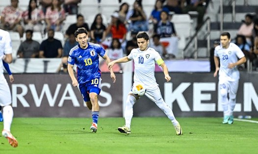 U23 Uzbekistan và U23 Nhật Bản đều ở bảng đấu khá thử thách tại Olympic Paris 2024. Ảnh: UFF