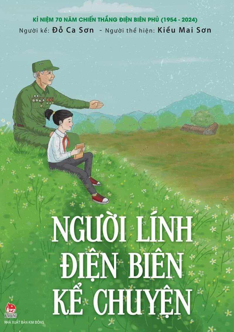 Cuốn sách “Người lính Điện Biên kể chuyện” của tác giả Kiều Mai Sơn. Ảnh: NXB