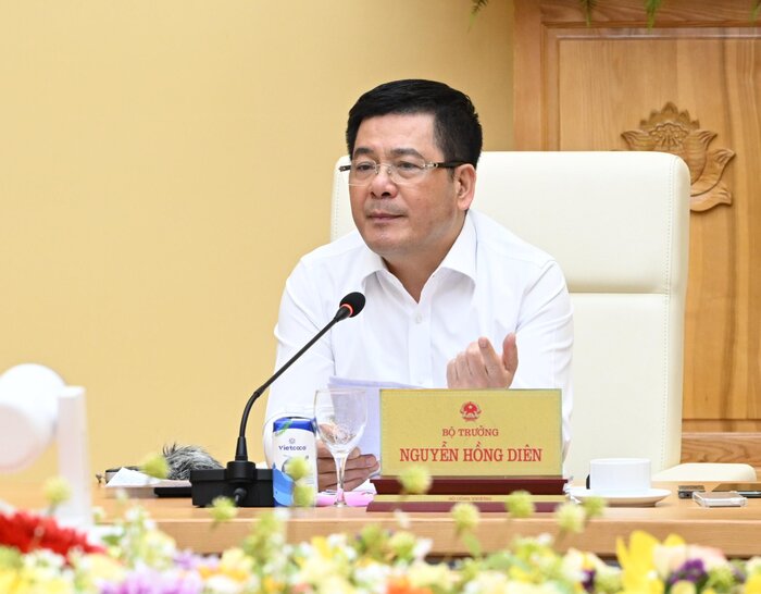 Bộ trưởng Nguyễn Hồng Diên. Ảnh: Thy Thảo