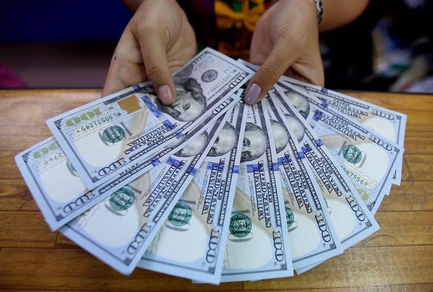 Đồng USD. Ảnh: Xinhua
