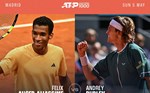 Lịch thi đấu quần vợt ngày 5.5: Chung kết Auger-Aliassime vs Rublev