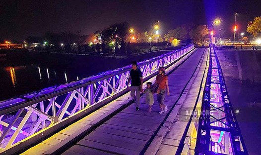 Cầu Mường Thanh, nhân chứng trong dòng chảy lịch sử gắn liền với đời sống đồng bào các dân tộc tỉnh Điện Biên. Ảnh: Văn Thành Chương