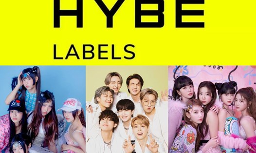 HYBE kiếm lợi nhuận chủ yếu dựa vào các công ty quản lý nhóm nhạc Kpop. Ảnh: Naver