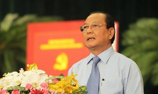 Ông Lê Thanh Hải, nguyên Ủy viên Bộ Chính trị, nguyên Bí thư Thành ủy TPHCM. Ảnh: TTXVN