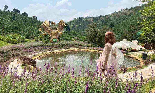 Thung lũng các vị thần tại xã Tà Nung, tp Đà Lạt, tỉnh Lâm Đồng. Ảnh: Mai Hương