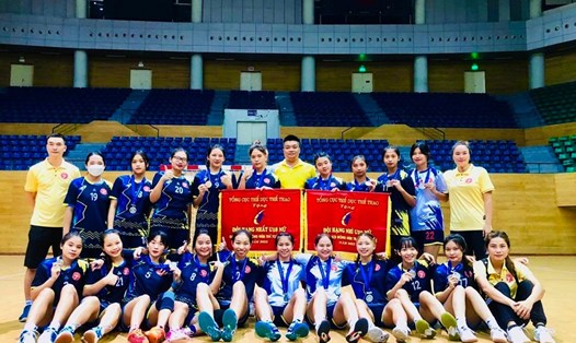 Đội bóng ném nữ Bình Định đạt được nhiều thành tích trong thời gian qua. Ảnh: Hoàng Huynh