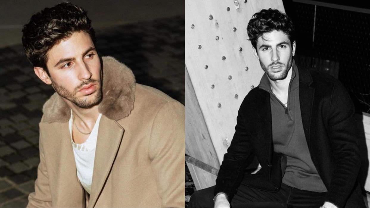 Ngoại hình gây chú ý của nam người mẫu nước Ý. Ảnh: Instagram