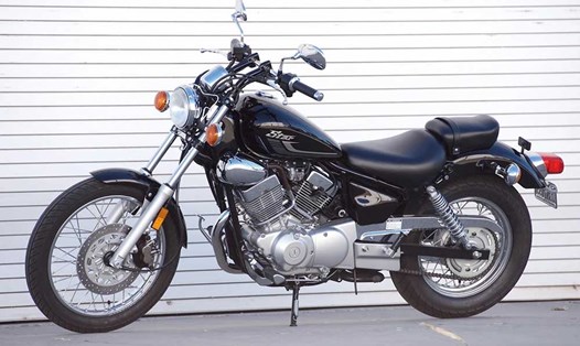 Yamaha V-Star 250 là mẫu xe môtô động cơ 2 xi lanh giá rẻ. Ảnh: Yamaha