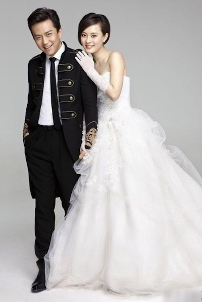  Cặp đôi diễn viên kết hôn năm 2010. Ảnh: Sina