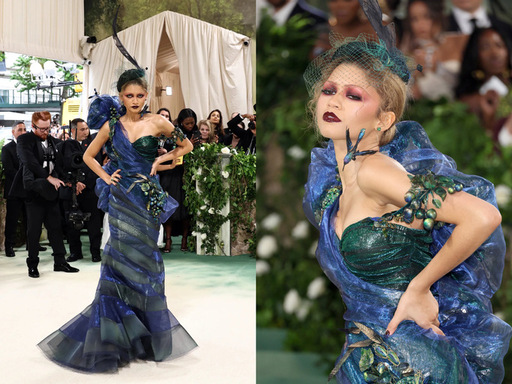 Zendaya tiếp tục tỏa sáng tại Met Gala năm nay. Ảnh: X.