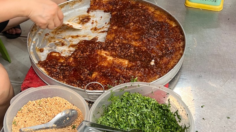 Bánh cao sằng Lạng Sơn. Ảnh: Minh Trang