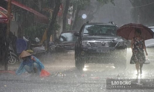 Lái xe dưới trời mưa dễ gây dột và ẩm mốc trong xe. Ảnh: Nguyên Chân