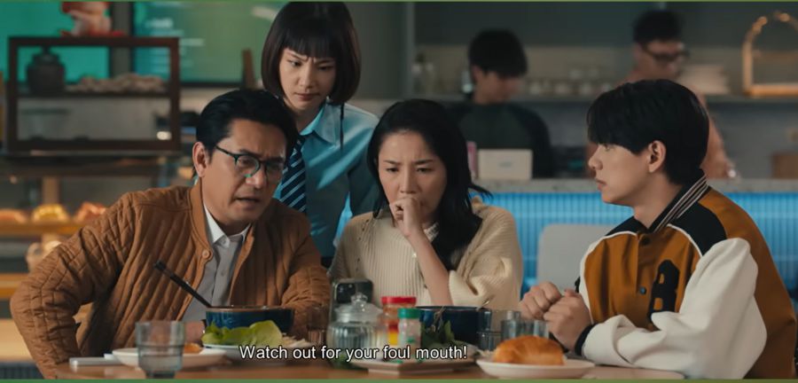 Cảnh phim “Lật mặt 7: Một điều ước” của Lý Hải. Chụp lại từ trailer phim