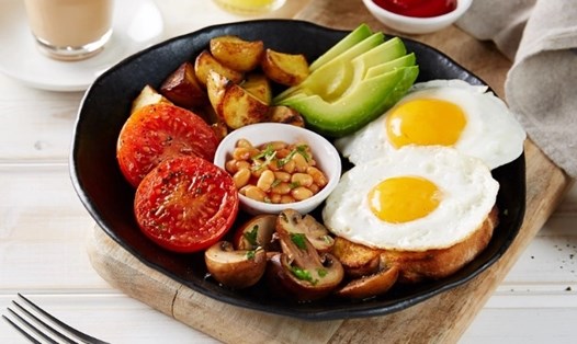 Một bữa sáng đầy đủ sẽ hỗ trợ giảm cân tốt. Ảnh: Sưu tập