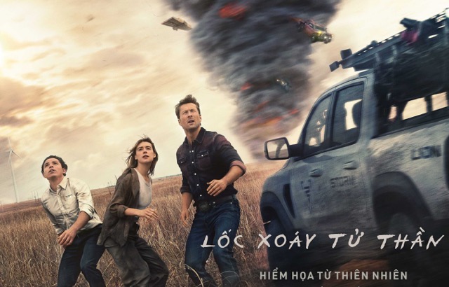 Bom tấn hành động chủ đề thảm họa Lốc xoáy tử thần. Ảnh: NSX.