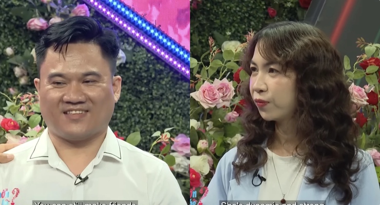 Cặp đôi tại "Bạn muốn hẹn hò". Ảnh: NSX.