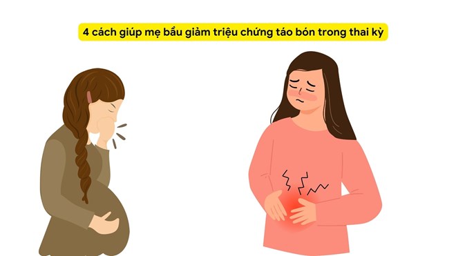 4 cách giúp mẹ bầu giảm triệu chứng táo bón trong thai kỳ