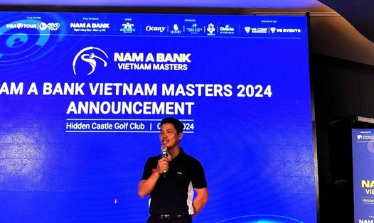 Giải Golf Nam A Bank Vietnam Masters 2024 là sân chơi hấp dẫn, cạnh tranh cao cho các golf thủ. Ảnh: Nguyễn Đăng