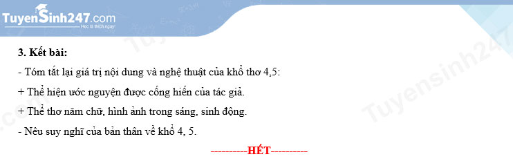 Đáp án đề thi vào lớp 10 môn Văn - Ninh Thuận 2024. Ảnh: Tuyensinh247