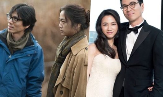 Thang Duy và chồng - đạo diễn Kim Tae Yong. Ảnh: Naver