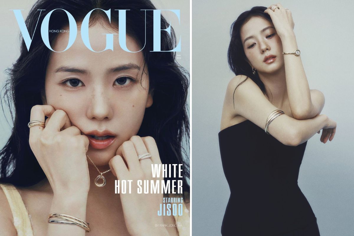 Jisoo (Blackpink) lên trang bìa tạp chí Vogue. Ảnh: Vogue