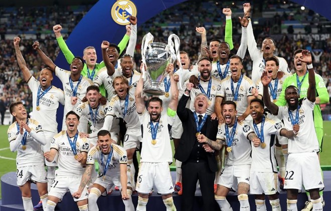 Hành trình Real Madrid vô địch Champions League 2023-2024