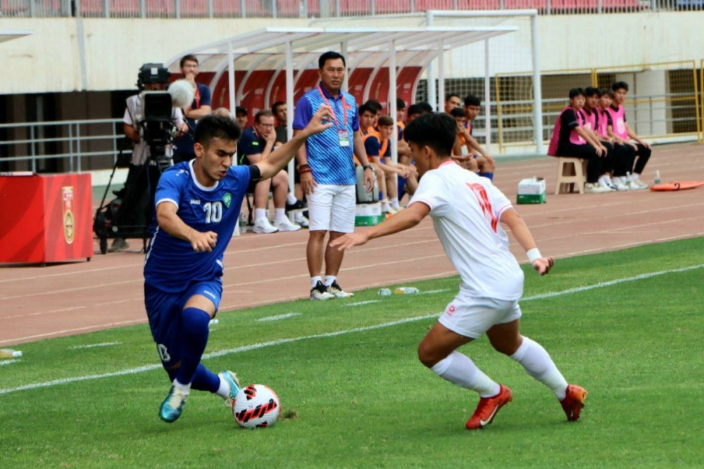 U19 Việt Nam thua 3 trận tại giải giao hữu U19 Quốc tế tại Trung Quốc. Ảnh: LĐBĐ Uzbekistan