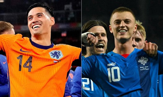 Đội tuyển Hà Lan đối đầu với Iceland.  Ảnh: Sporting News 
