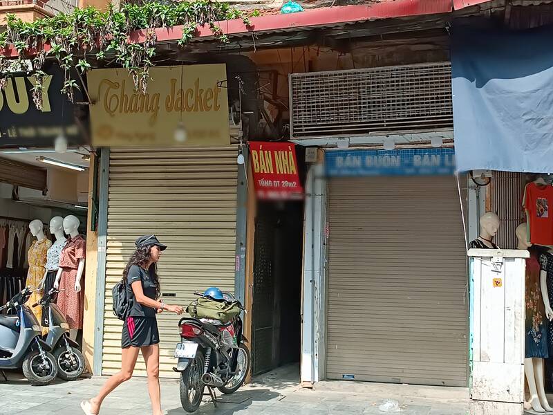 Nhà phố tại quận Hoàn Kiếm (Hà Nội) thời gian qua đang được nhiều người quan tâm. Ảnh: Thu Giang