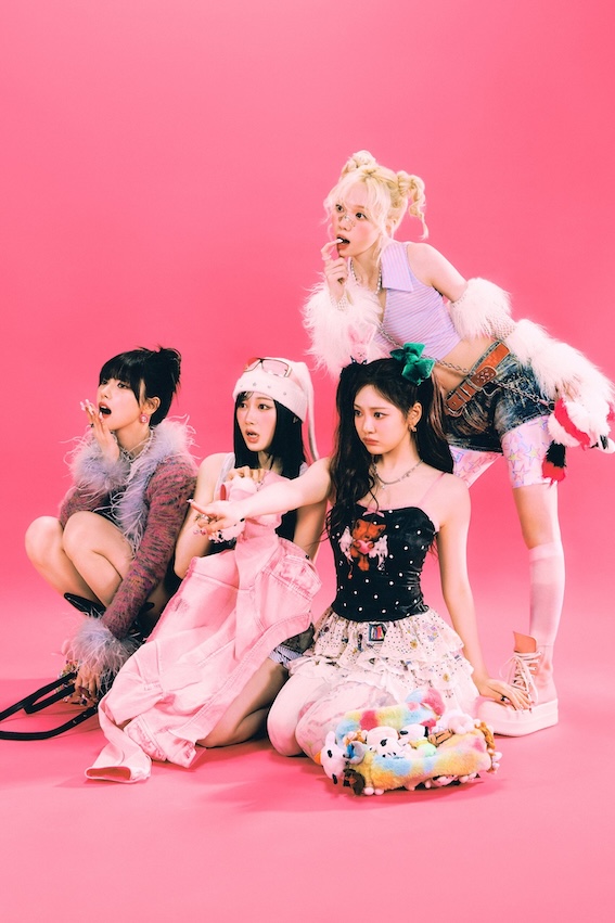 Đây là loạt ảnh nhá hàng cho ca khúc “Hot mess” - ca khúc đầu tiên của nhóm nhạc aespa sẽ phát hành tại Nhật Bản. Ảnh: SM Entertaiment. 
