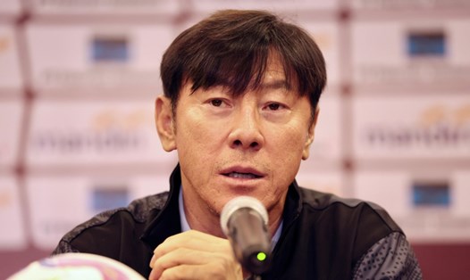 Huấn luyện viên Shin Tae-yong tự tin sẽ vượt qua vòng loại thứ hai World Cup 2026. Ảnh: PSSI