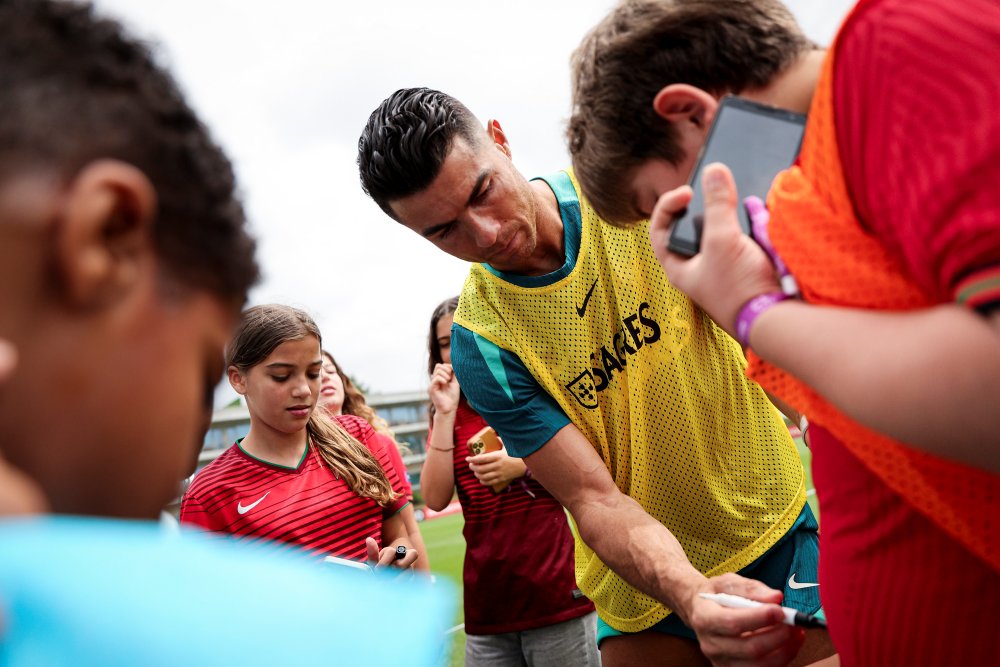 EURO 2024 là vòng chung kết Giải vô địch châu Âu thứ sáu Cristiano Ronaldo tham dự. Ảnh: LĐBĐ Bồ Đào Nha