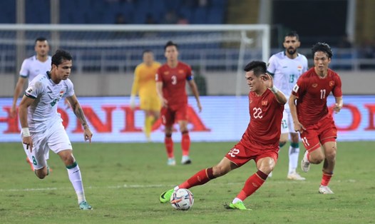 Tuyển Việt Nam gặp Iraq ở lượt trận cuối vòng loại thứ 2 World Cup 2026. Ảnh: Minh Dân