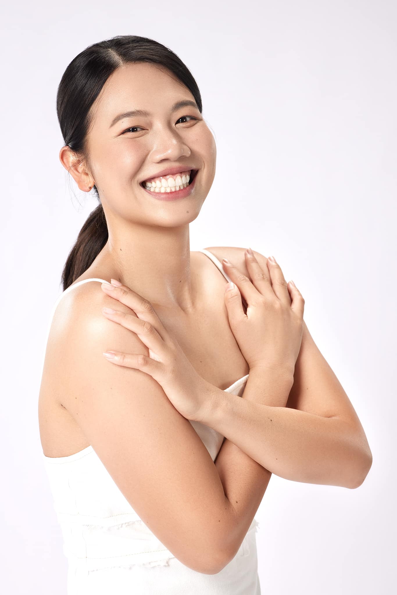 Hình ảnh xinh tươi, rạng rỡ của Ánh Viên khi cô “lên bờ“. Ảnh: Facebook nhân vật.
