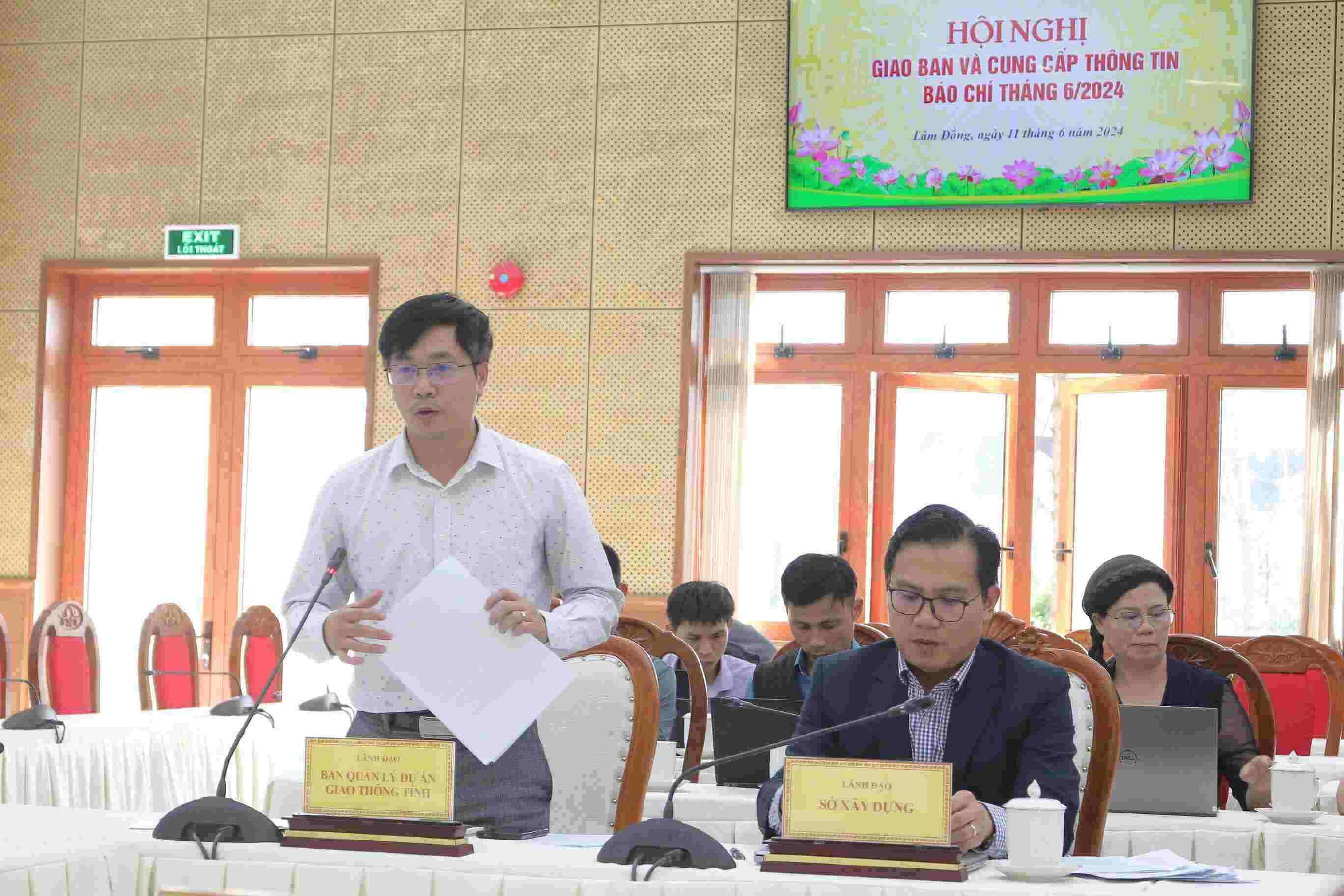 ông Võ Ngọc Minh Phát – Phó Trưởng Ban Quản lý Dự án Giao thông tỉnh Lâm Đồng 