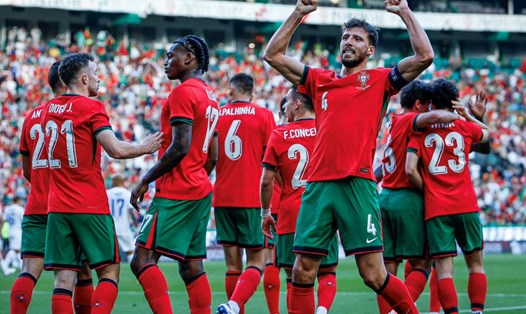 Bồ Đào Nha đá trận giao hữu cuối trước khi bước vào EURO 2024. Ảnh: FPF