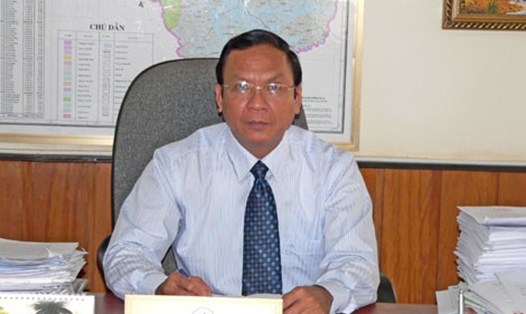 Ông Phùng Ngọc Mỹ - nguyên Phó Chủ tịch UBND tỉnh Gia Lai. Ảnh: Tỉnh ủy Gia Lai