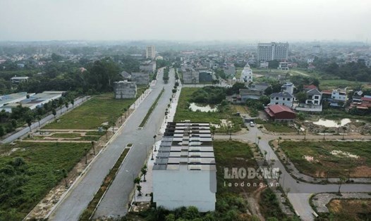 Khu đô thị Kosy vẫn dang dở sau 4 năm triển khai. Ảnh: Lam Thanh