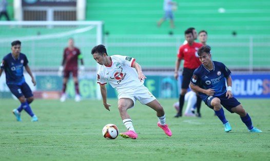 Hoàng Anh Gia Lai tiếp đón Bình Định trên sân nhà ở vòng 23 V.League 2023-2024. Ảnh: BĐFC