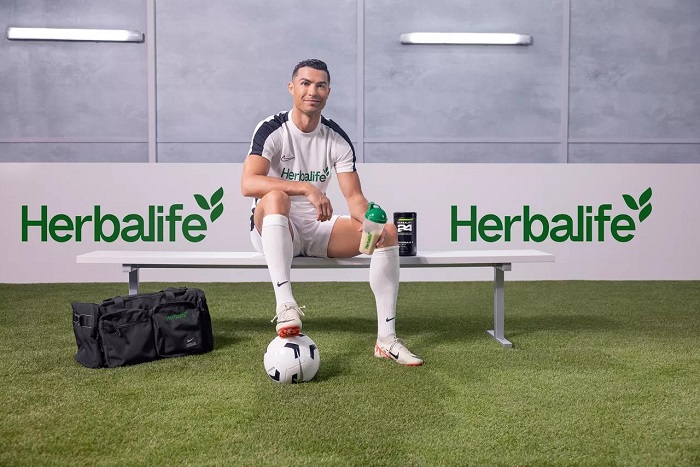 Herbalife là đơn vị đồng hành dinh dưỡng hơn 10 năm cùng siêu sao Cristiano Ronaldo.