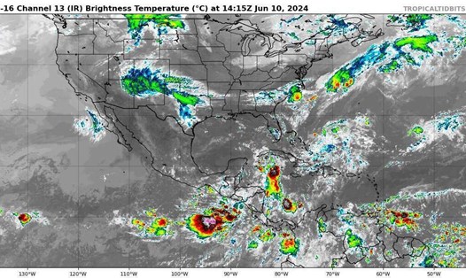 Dự báo có 20% khả năng áp thấp nhiệt đới hoặc bão nhiệt đới hình thành trong tuần tới. Ảnh: Đại học bang Colorado