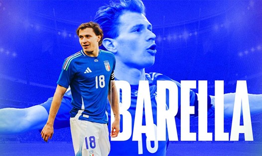 Cicolo Barella là nhân tố quan trọng bậc nhất của Azzurri tại EURO 2024. Ảnh: Opta Analyst