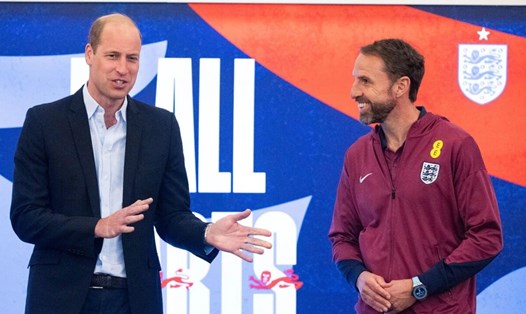 Hoàng tử William gửi lời khuyên đến các cầu thủ Đội tuyển Anh trước thềm Euro 2024. Ảnh: Sky News Australia